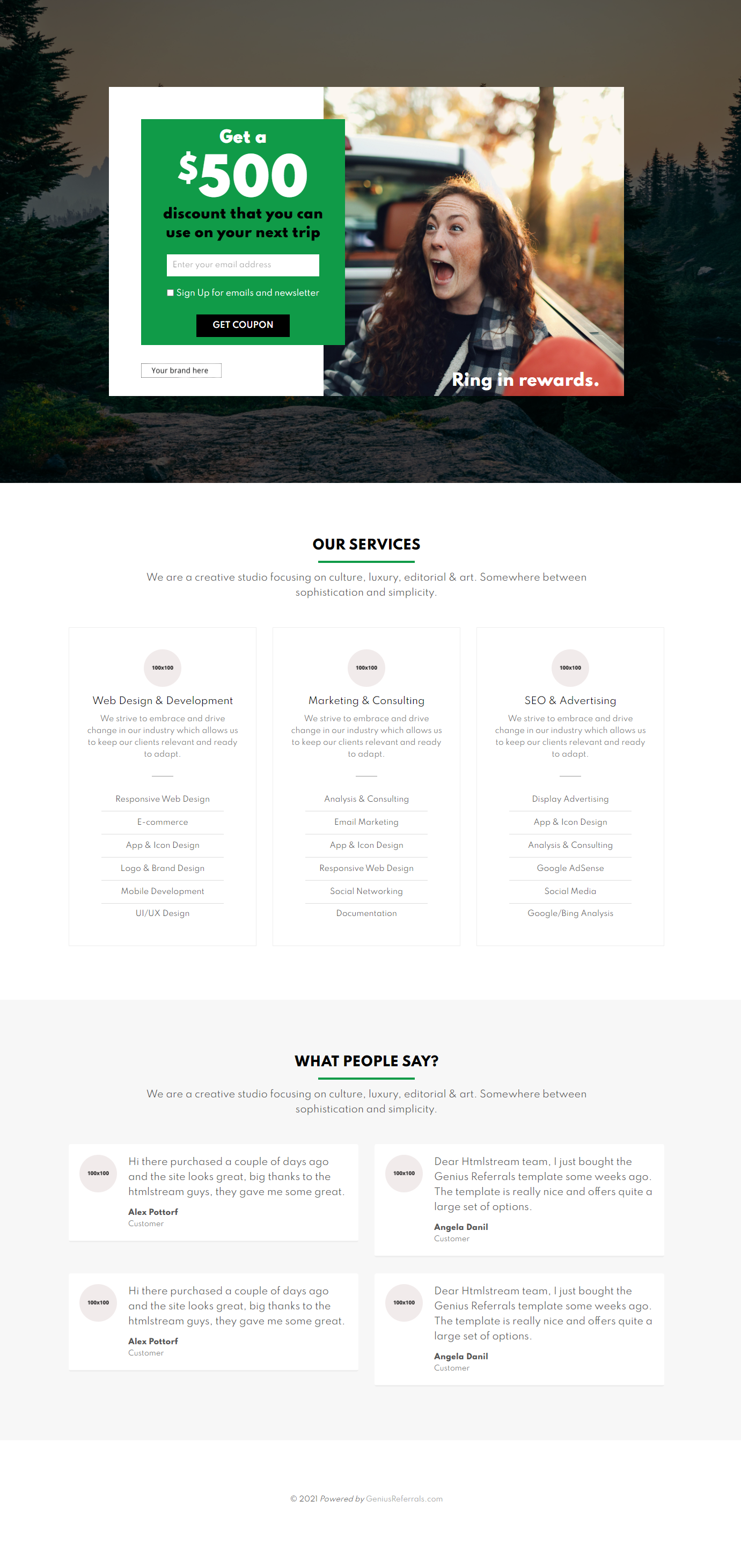 Genius Green Discount Code